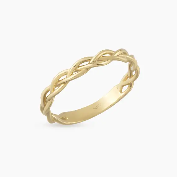 Filia Yellow Gold Ring - 4