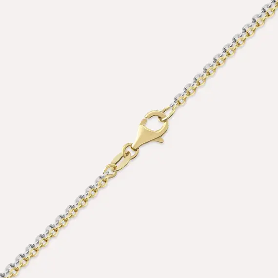 Flanch Yellow Gold Necklace - 3