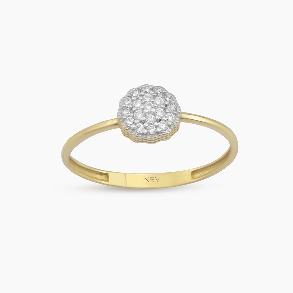 Flora Yellow Gold Ring - 1