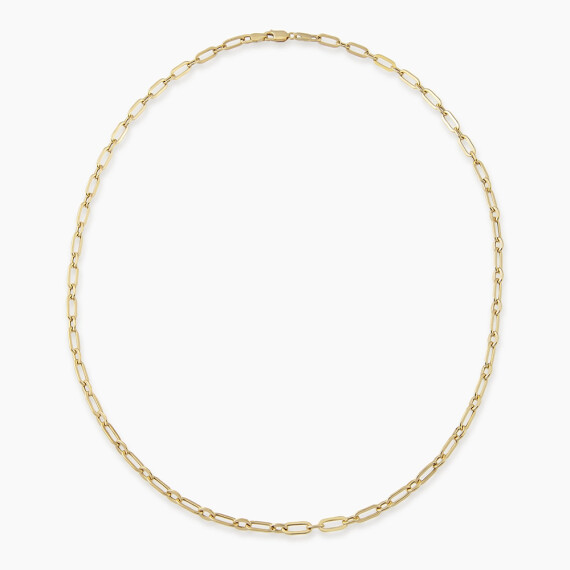 Force Yellow Gold Italian Necklace - Nev Jewellery