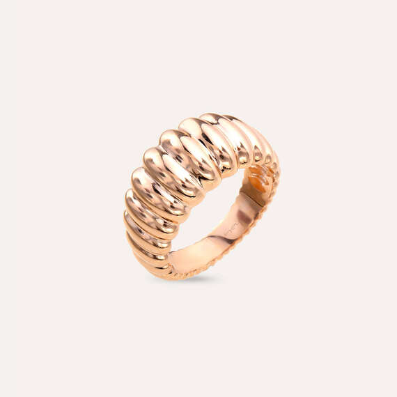 Gaia Rose Gold Ring - 4