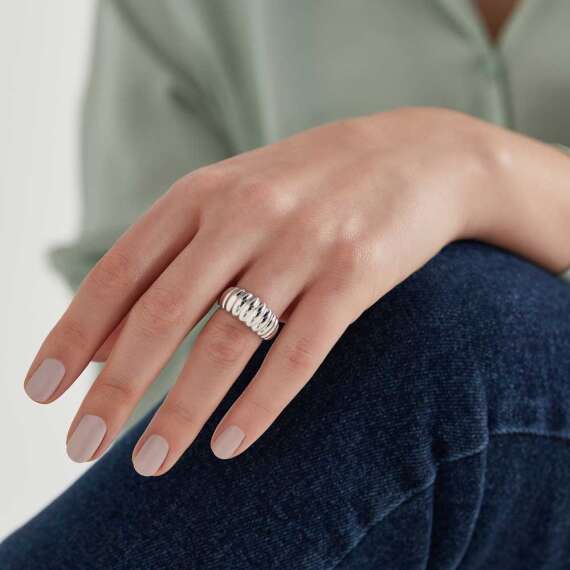 Gaia White Gold Ring - 3