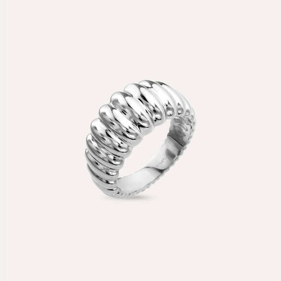Gaia White Gold Ring - 4