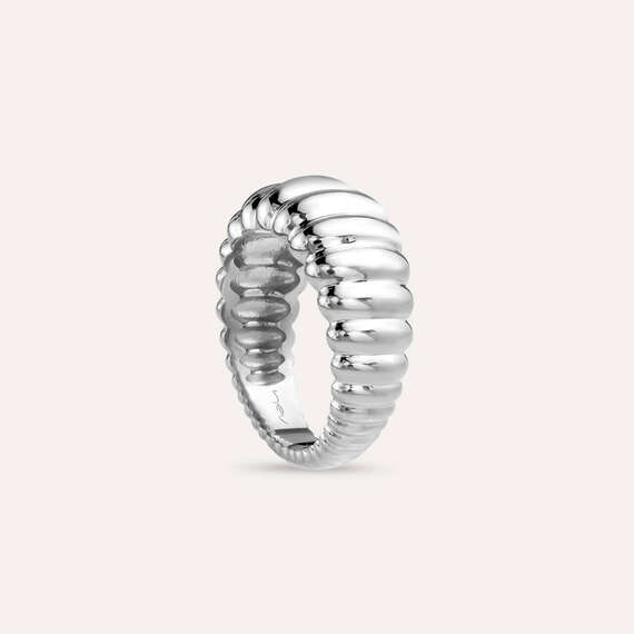 Gaia White Gold Ring - 5
