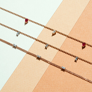 Gina 0.15 CT Baguette Cut Diamond Bracelet - Nev Jewellery (1)