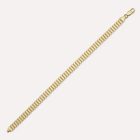 Glob Yellow Gold Bracelet - 1