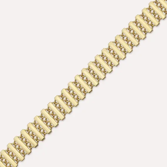 Glob Yellow Gold Bracelet - 3