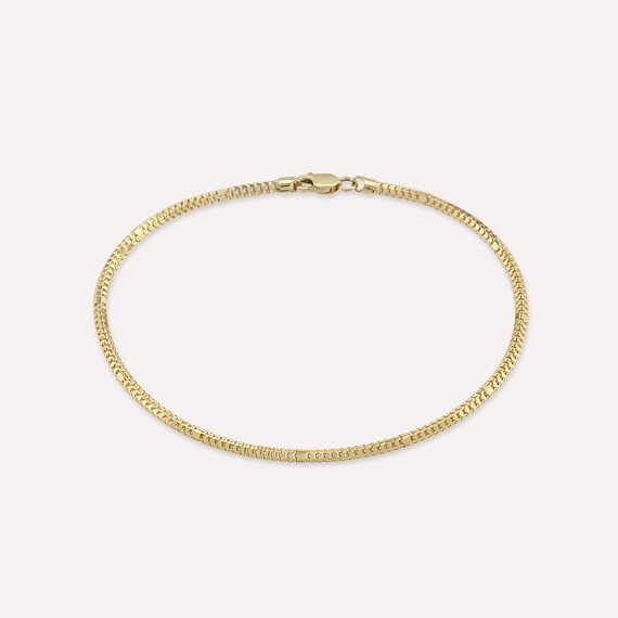 Gowd Sarı Altın Bileklik - Nev Jewellery