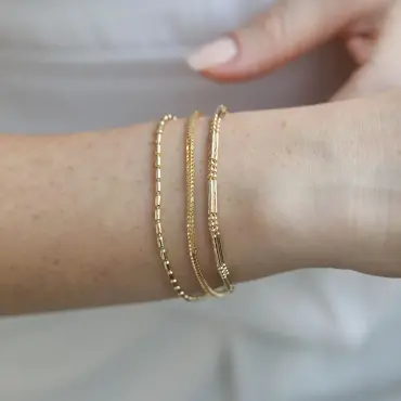 Gowd Sarı Altın Bileklik - Nev Jewellery (1)