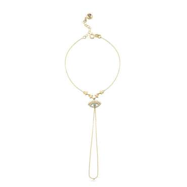 Göz Firuze Taşlı Şahmeran - NEV JEWELLERY