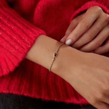 Mocha Rope Bileklik - NEV JEWELLERY (1)