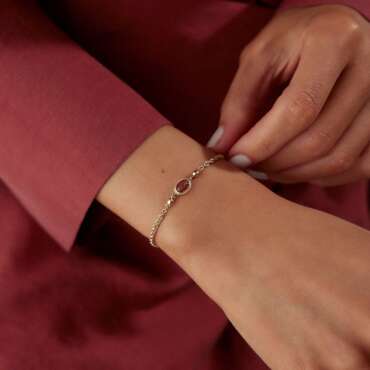 Mocha Rope Bileklik - NEV JEWELLERY