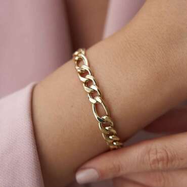 Hollow Luxe Gurmet Bileklik - NEV JEWELLERY