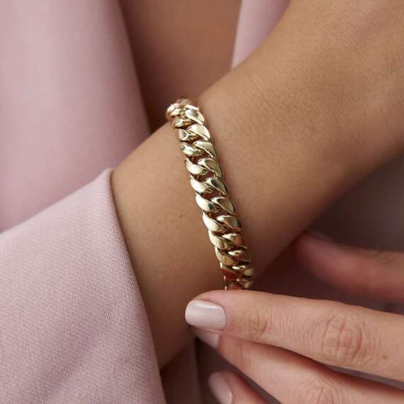 Hollow Luxe Gurmet Bileklik - 1