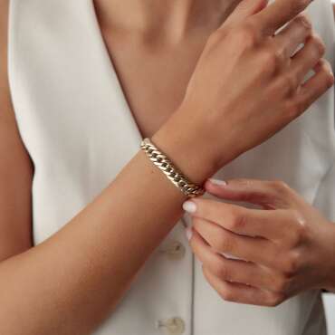 İçi Boş Hallow Gurmet Bileklik - NEV JEWELLERY (1)