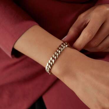 İçi Boş Hallow Gurmet Bileklik - NEV JEWELLERY