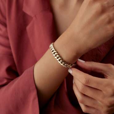 İçi Boş Hallow Gurmet Bileklik - NEV JEWELLERY (1)