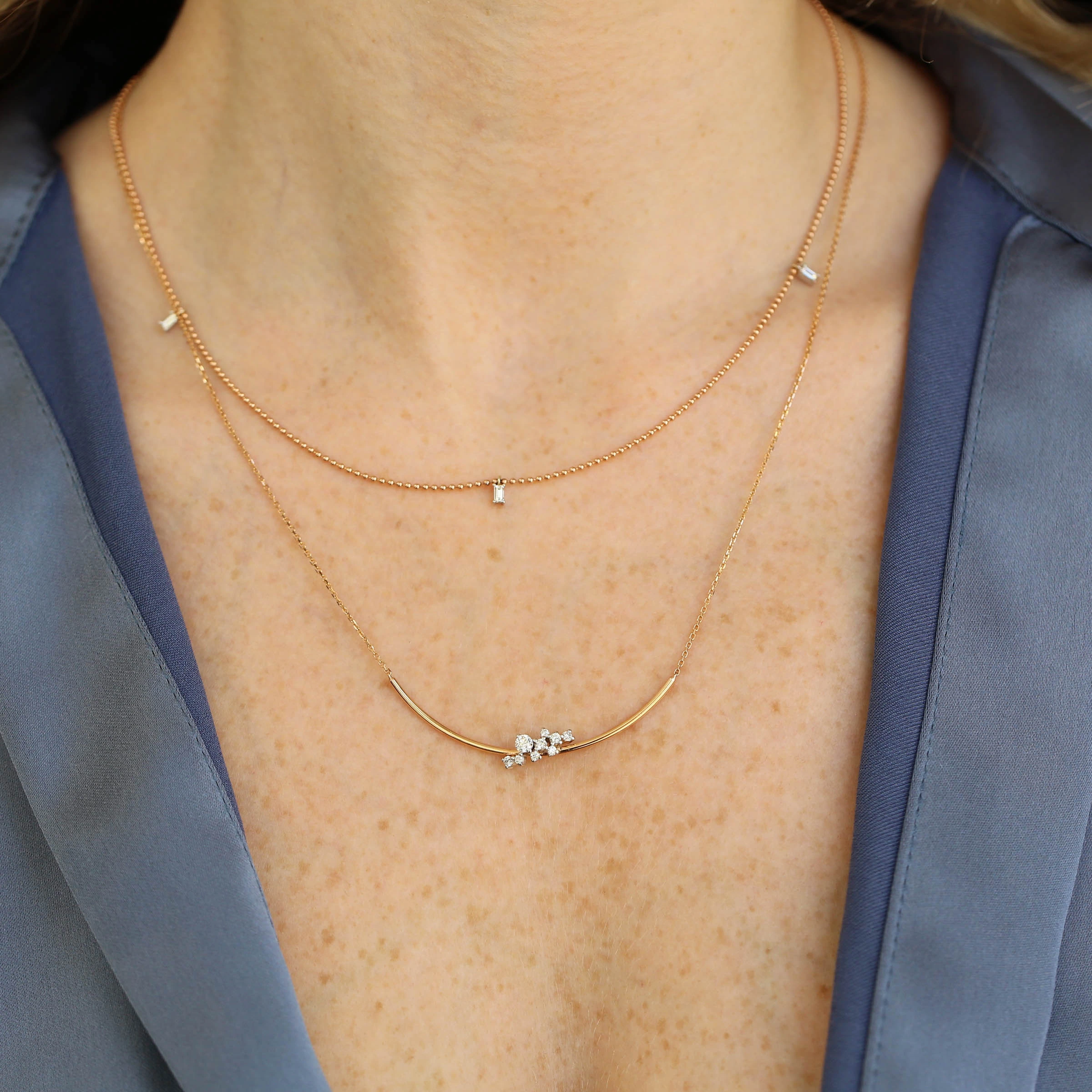 Jasmine 0.24 CT Diamond Pendant - Nev Jewellery (1)