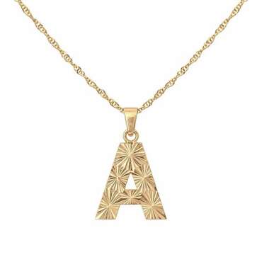 Royal Letter Mini Kolye Ucu - NEV JEWELLERY