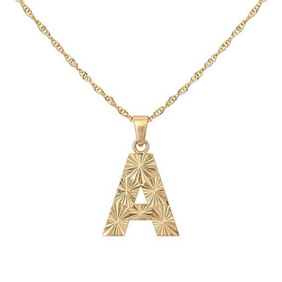 Royal Letter Mini Kolye Ucu - 1