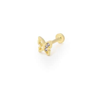 Kelebek Taşlı Piercing - NEV JEWELLERY (1)