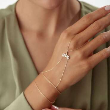 Kelebek Taşlı Şahmeran - NEV JEWELLERY (1)