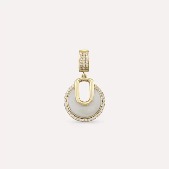 Kylea Yellow Gold Pendant/Charm - 1