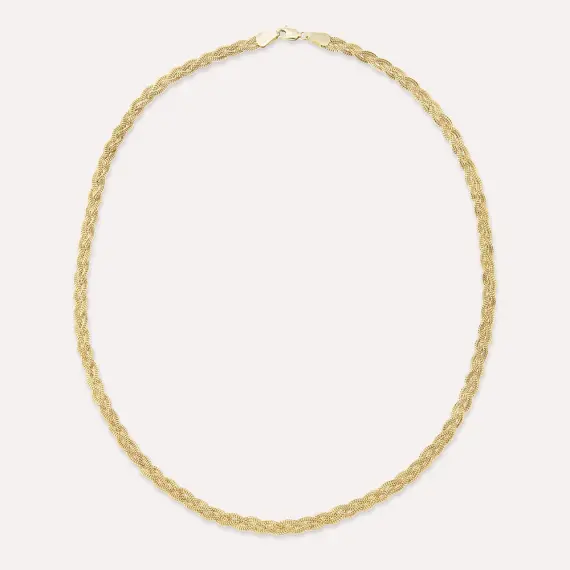 Leora Yellow Gold Necklace - 1