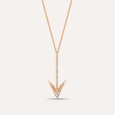 Levy 0.18 CT Diamond Pendant - Nev Jewellery