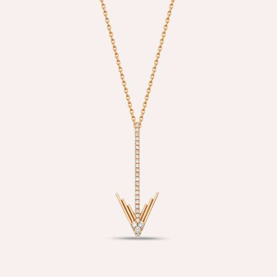 Levy 0.18 CT Diamond Pendant - 1