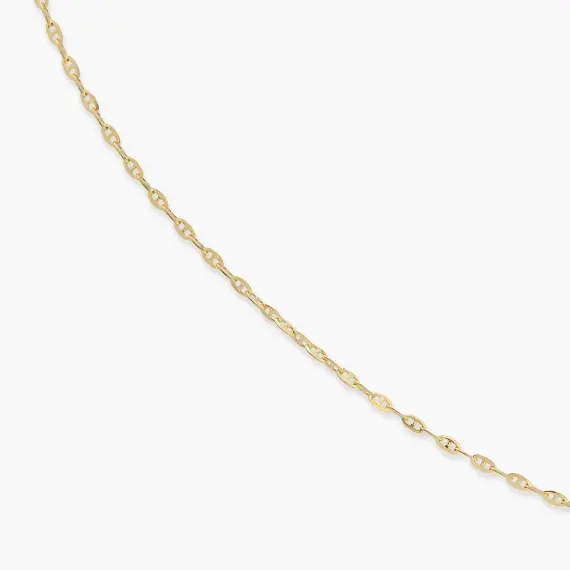 Lien Yellow Gold Italian Necklace - 3