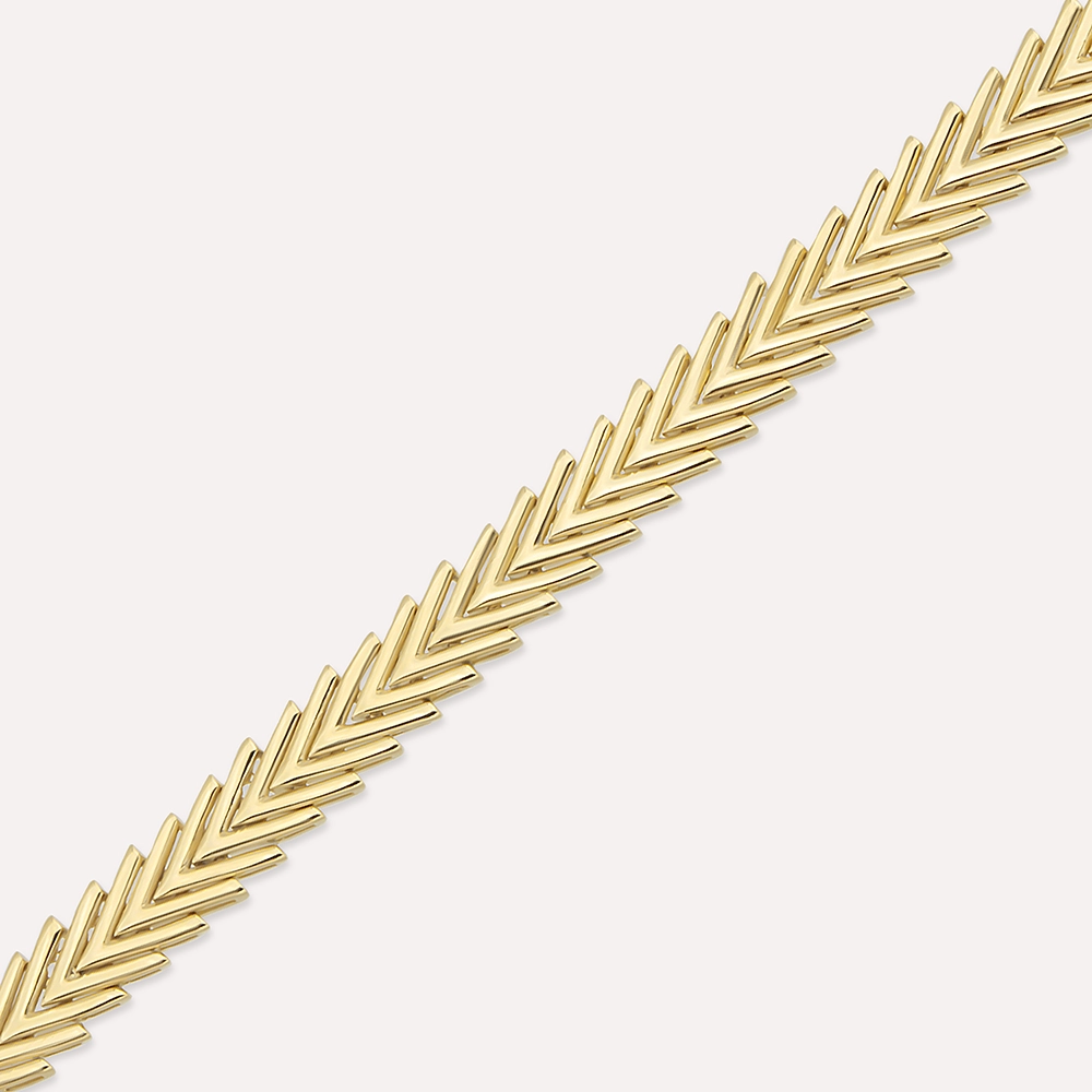 Liora Yellow Gold Bracelet - 4
