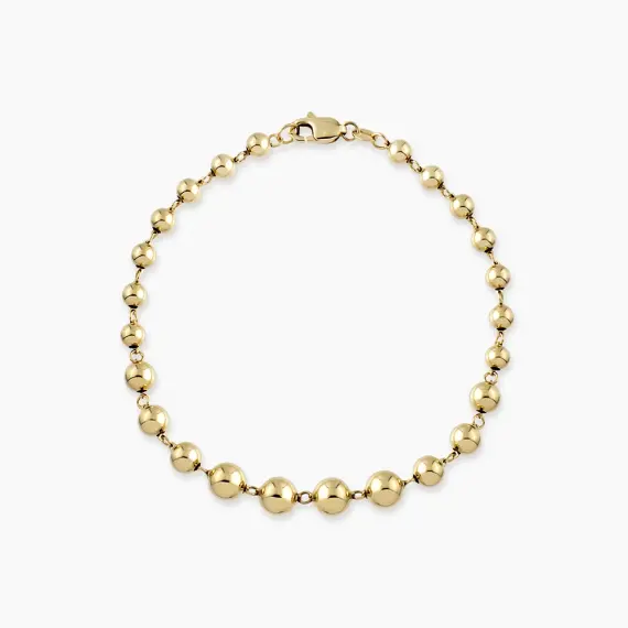 Lunea Yellow Gold Italian Bracelet - 2