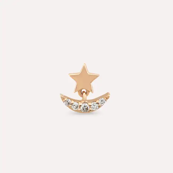 Luster Diamond Rose Gold Piercing - 3