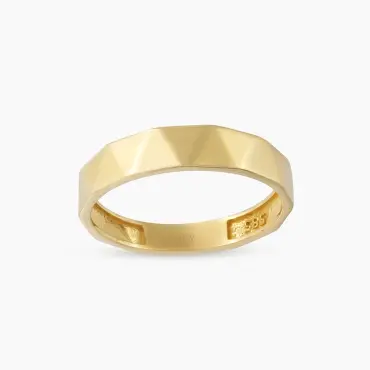 Luxa Sarı Altın Yüzük - Nev Jewellery (1)