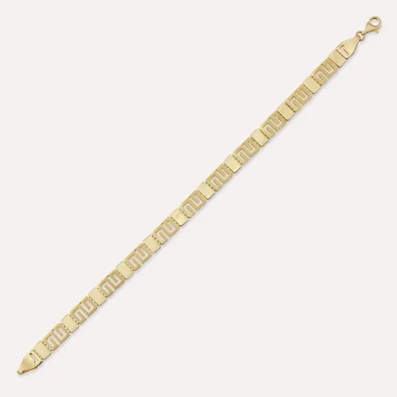 Mazel II Yellow Gold Bracelet - 1