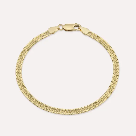 Medly Yellow Gold Bracelet - 1