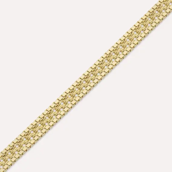 Medly Yellow Gold Bracelet - 4