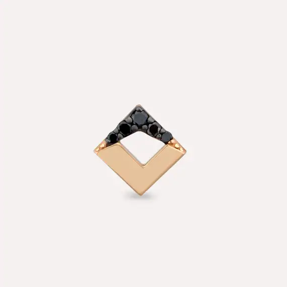 Meja Black Diamond Rose Gold Piercing - 4