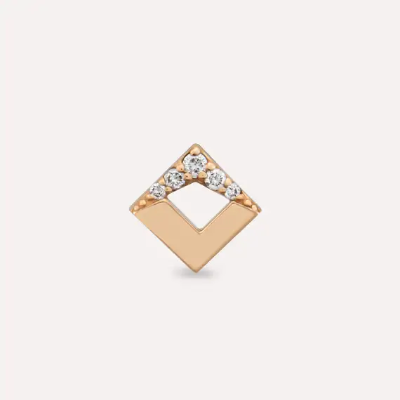 Meja Diamond Rose Gold Piercing - 3