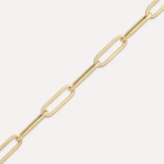 Midi Chain Yellow Gold Bracelet - 2