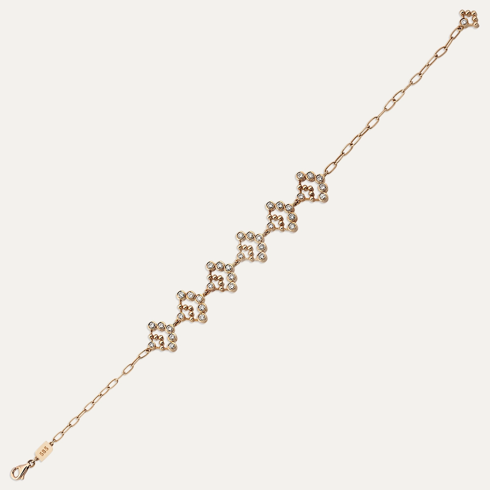 Molecule 1.40 CT Diamond Bracelet - 1