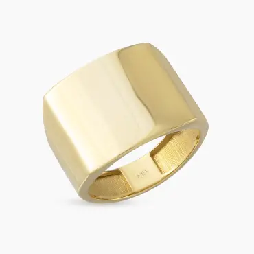 Moro Sarı Altın Yüzük - Nev Jewellery (1)