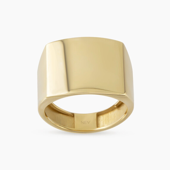 Moro Yellow Gold Ring - Nev Jewellery