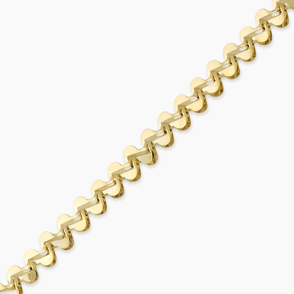 Nadra Yellow Gold Italian Bracelet - 3