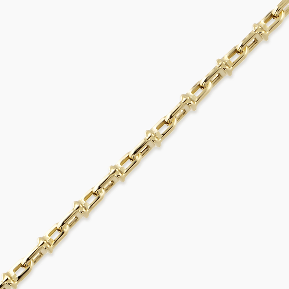 Nexo Yellow Gold Italian Bracelet - 4