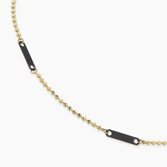 Notte Yellow Gold Italian Necklace - 4