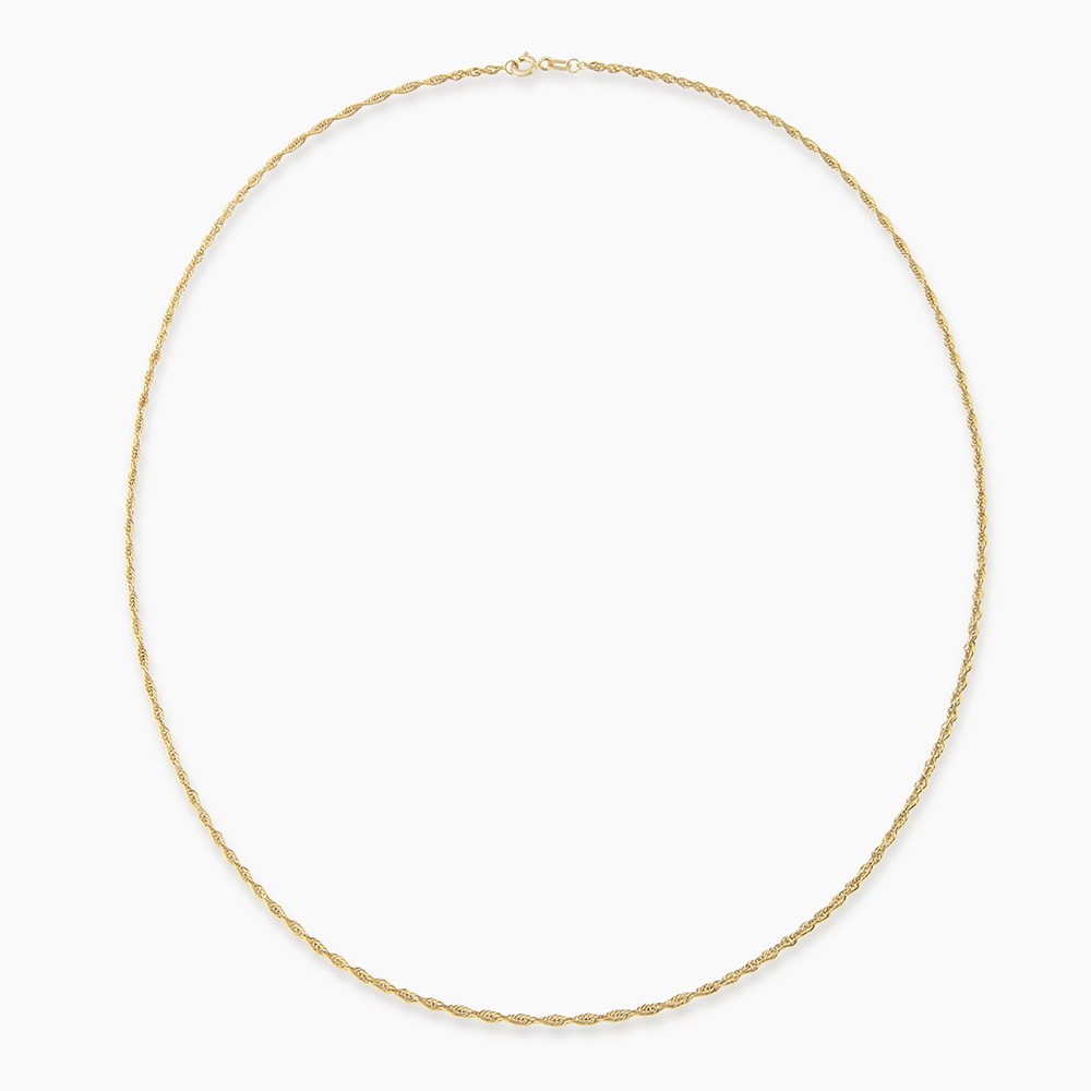Nox Yellow Gold Italian Necklace - 1