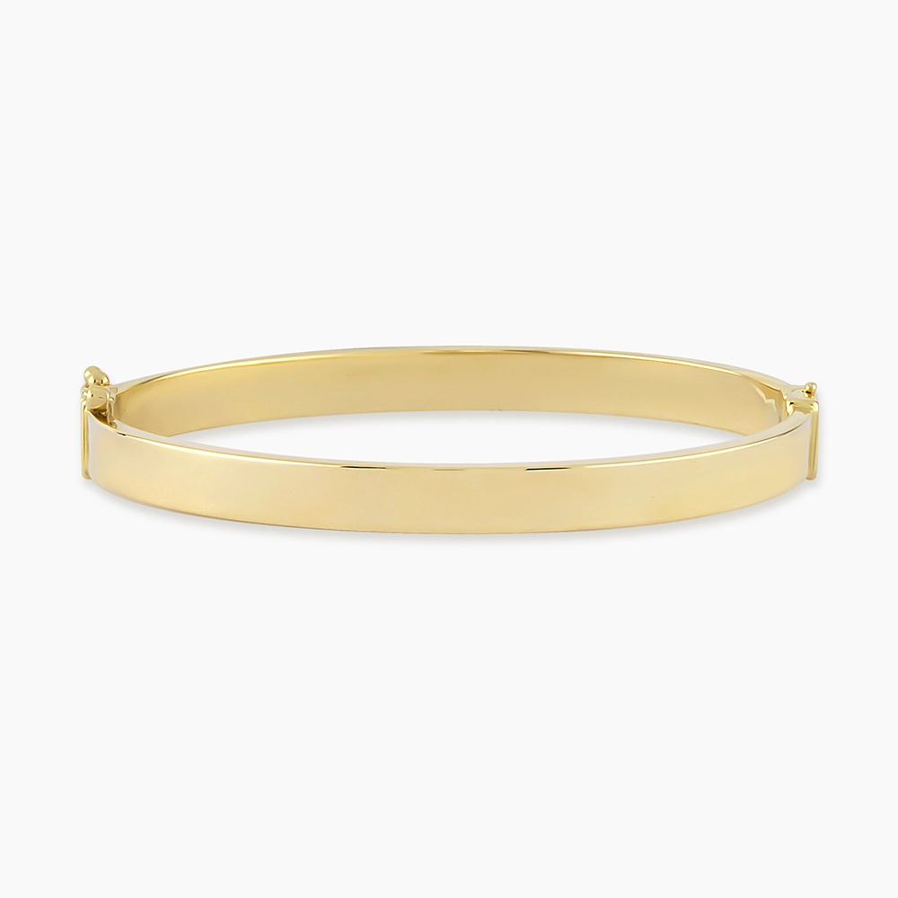 Nuda Bold Sarı Altın Bilezik - Nev Jewellery (1)