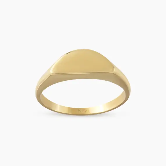 Orba Yellow Gold Ring - 1